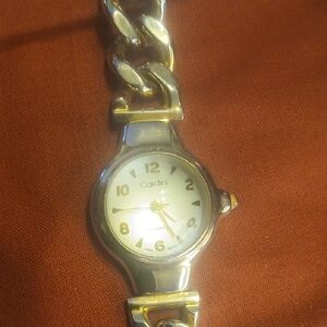 Women's Silver and Gold Watch